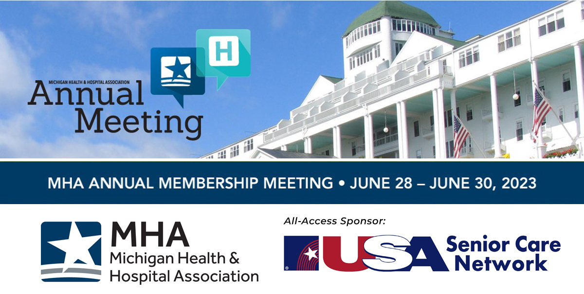 Proud to be a sponsor of the 2023 Michigan Health & Hospital